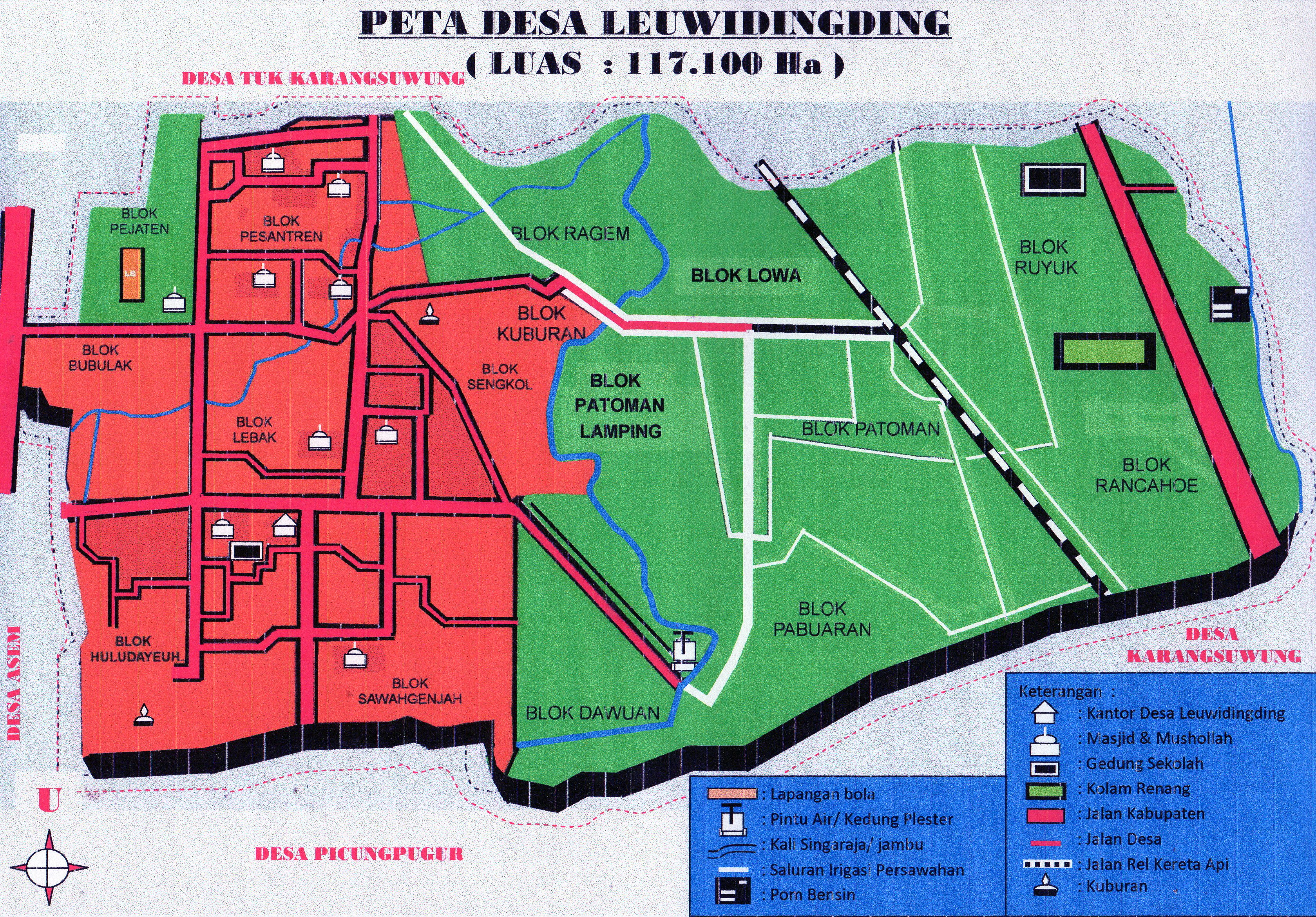Peta Desa Leuwidingding